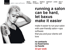 Tablet Screenshot of baxus.com